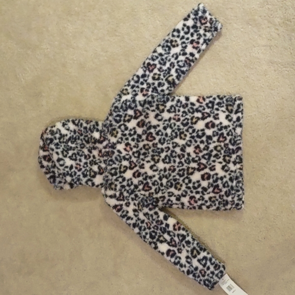 Betsey Johnson Animal Print Fleece Hoodie - Picture 3 of 5